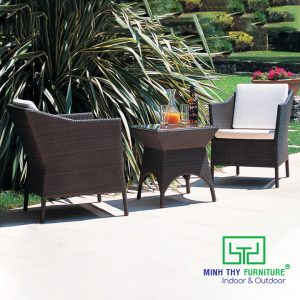 Bàn Ghế Nhựa Giả Mây MT2A120