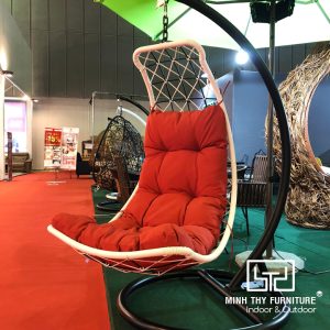 Ghế Xích Đu Nhựa Giả Mây MT916