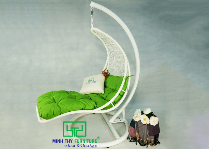 XÍCH ĐU NHỰA GIẢ MÂY MT919 xích đu nhựa giả mây MT919 Minh Thy Furniture