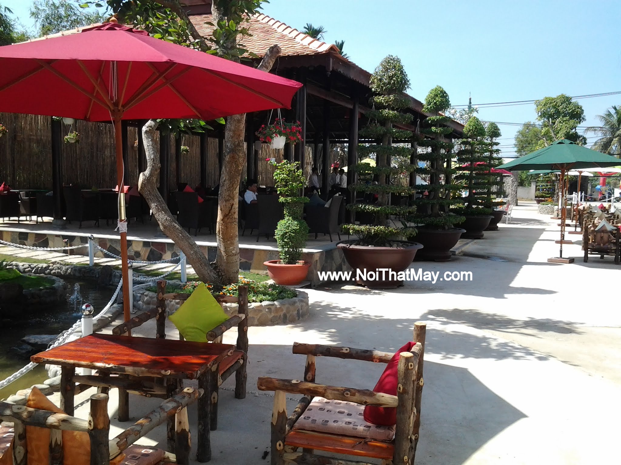 Minh Thy Furniture cung cấp nội thất ngoài trời tại Cafe art garden