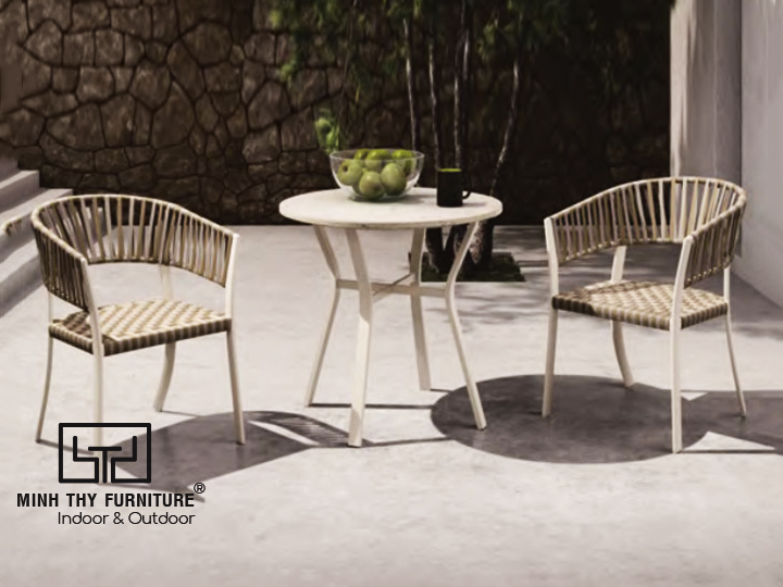 BÀN GHẾ NHỰA GIẢ MÂY MT2A227 BÀN GHẾ NHỰA GIẢ MÂY MT2A227