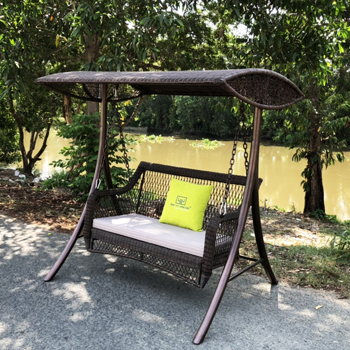 Xích Đu Nhựa Giả Mây MT966 Xích Đu Nhựa Giả Mây MT966