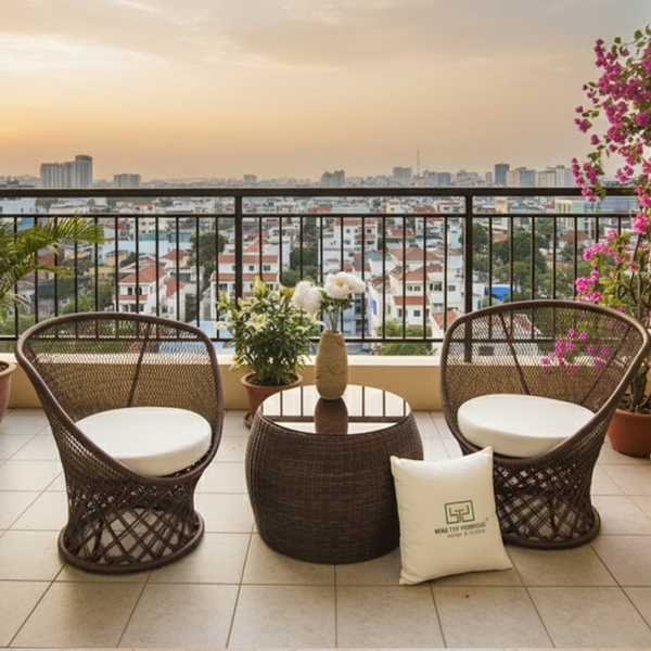 Bàn Ghế Ban Công MT2A270 Bàn Ghế Ban Công MT2A270