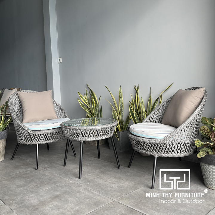 Bàn Ghế Ban Công Sân Vườn MT2A158 Bàn Ghế Ban Công Sân Vườn MT2A158