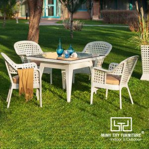 Bàn Ghế Giả Mây MT2A218