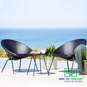 Bàn Ghế Mây Ban Công MT2014