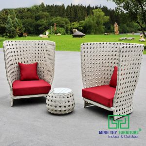 Bàn Ghế Nhựa Giả Mây MT2A128