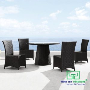 Bàn Ghế Nhựa Giả Mây MT2A129