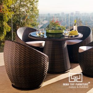 Bàn Ghế Nhựa Giả Mây MT2A75