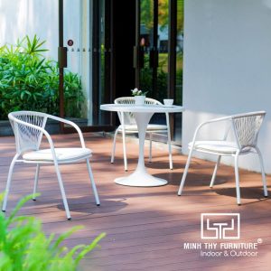 Bàn Ghế Giả Mây MT2041