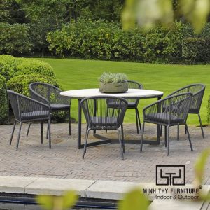 Bàn Ghế Nhựa Giả Mây MT2A235