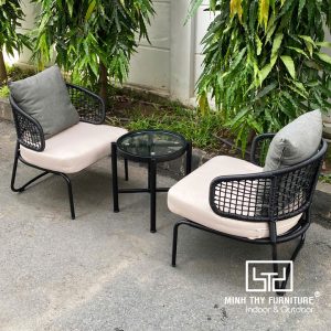 Bàn Ghế Ban Công Giả Mây MT2044