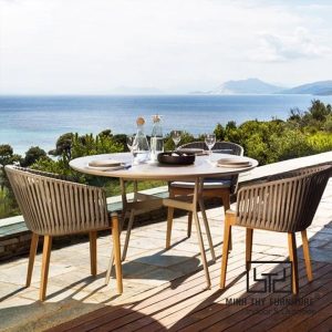 Bàn Ghế Nhựa Giả Mây MT2A222