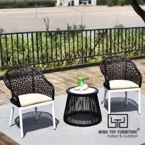 Bàn Ghế Nhựa Giả Mây MT2A238