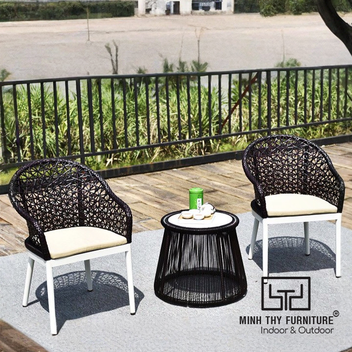 BÀN GHẾ NHỰA GIẢ MÂY MT2A238 BÀN GHẾ NHỰA GIẢ MÂY MT2A238