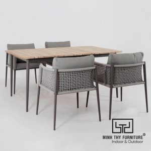 Bàn Ghế Nhựa Giả Mây MT2A241