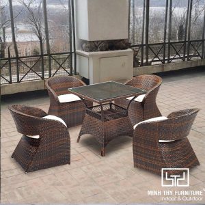 Bộ Bàn Ghế Cafe Ngoài Trời MT2A6