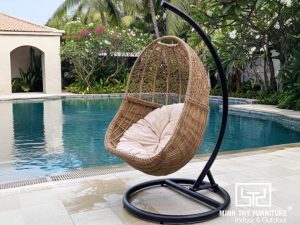 Xích Đu Ban Công Mây Nhựa MT994