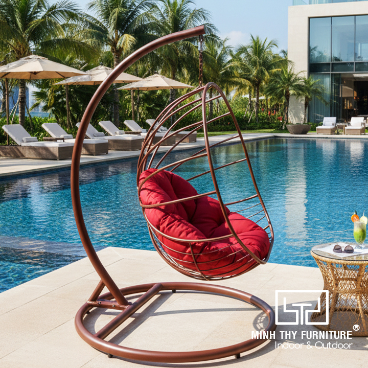ghế xích đu sắt sân vườn MT997 sơn tĩnh điện cao cấp ghế xích đu sắt sân vườn MT997 sơn tĩnh điện cao cấp
