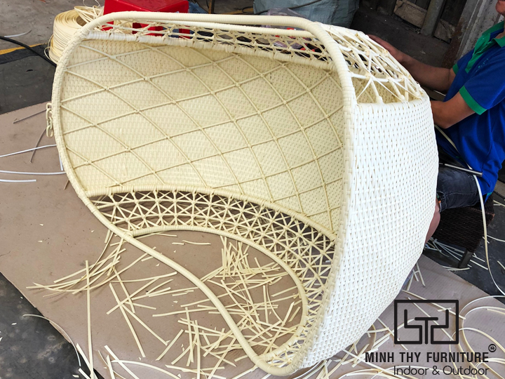 Ghế Xích Đu Giả Mây MT904C