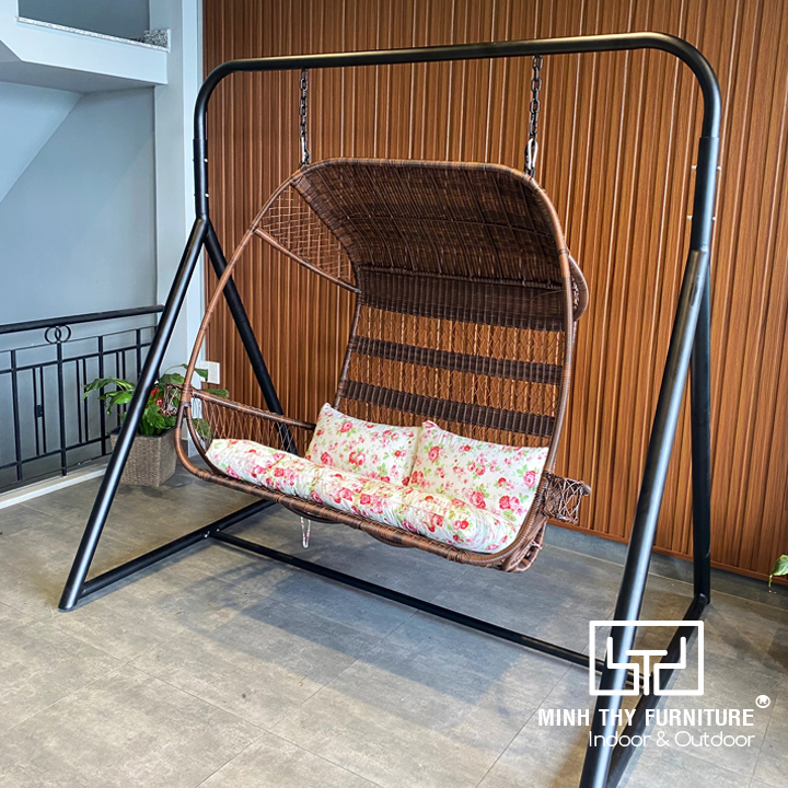 xích đu ngoài trời nhựa giả mây MT956 Minh Thy Furniture xích đu ngoài trời nhựa giả mây MT956 Minh Thy Furniture