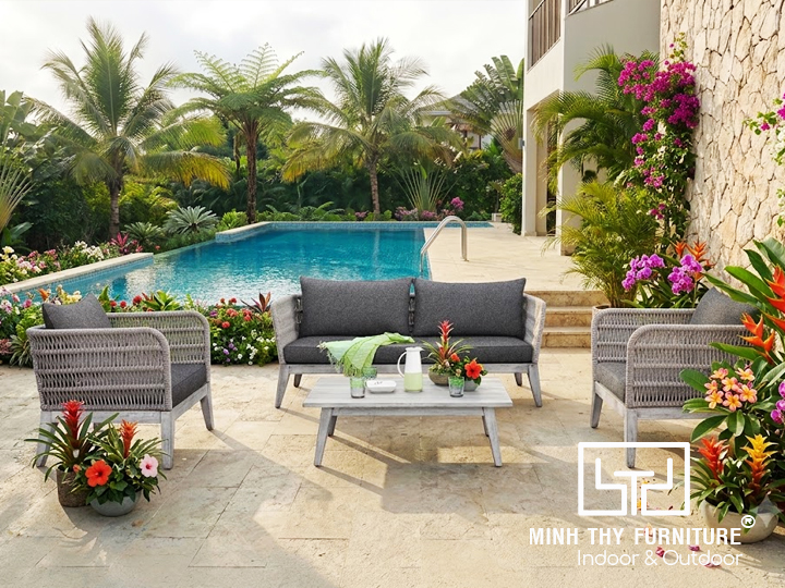 Ghế giả mây xuất khẩu chất lượng cao giải pháp outdoor Nội Thất Minh Thy Ghế giả mây xuất khẩu chất lượng cao giải pháp outdoor Nội Thất Minh Thy